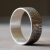Sterling Silver Ring Band with Distressed Texture