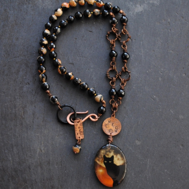 Cat necklace