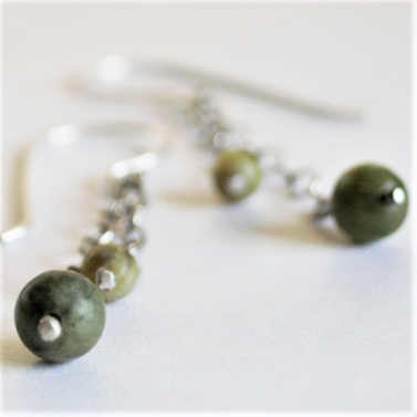 Connemara marble earrings