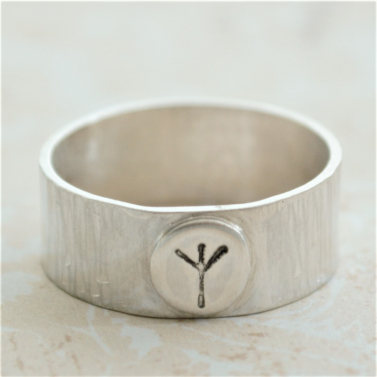 Sterling Rune Ring