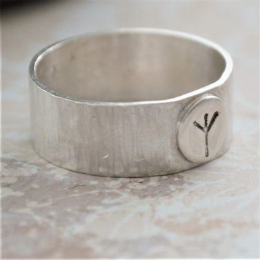 Sterling Rune Ring