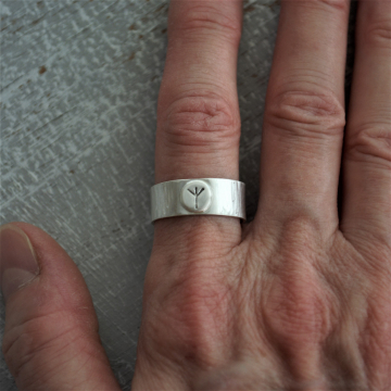 Sterling Rune Ring
